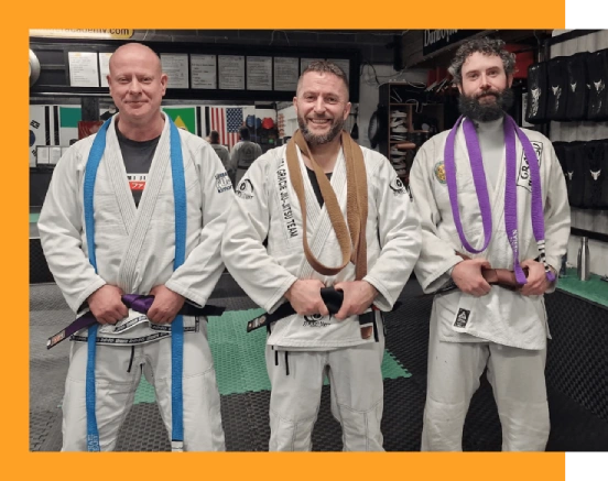 Ken Byrne Receiving His BJJ Black Belt