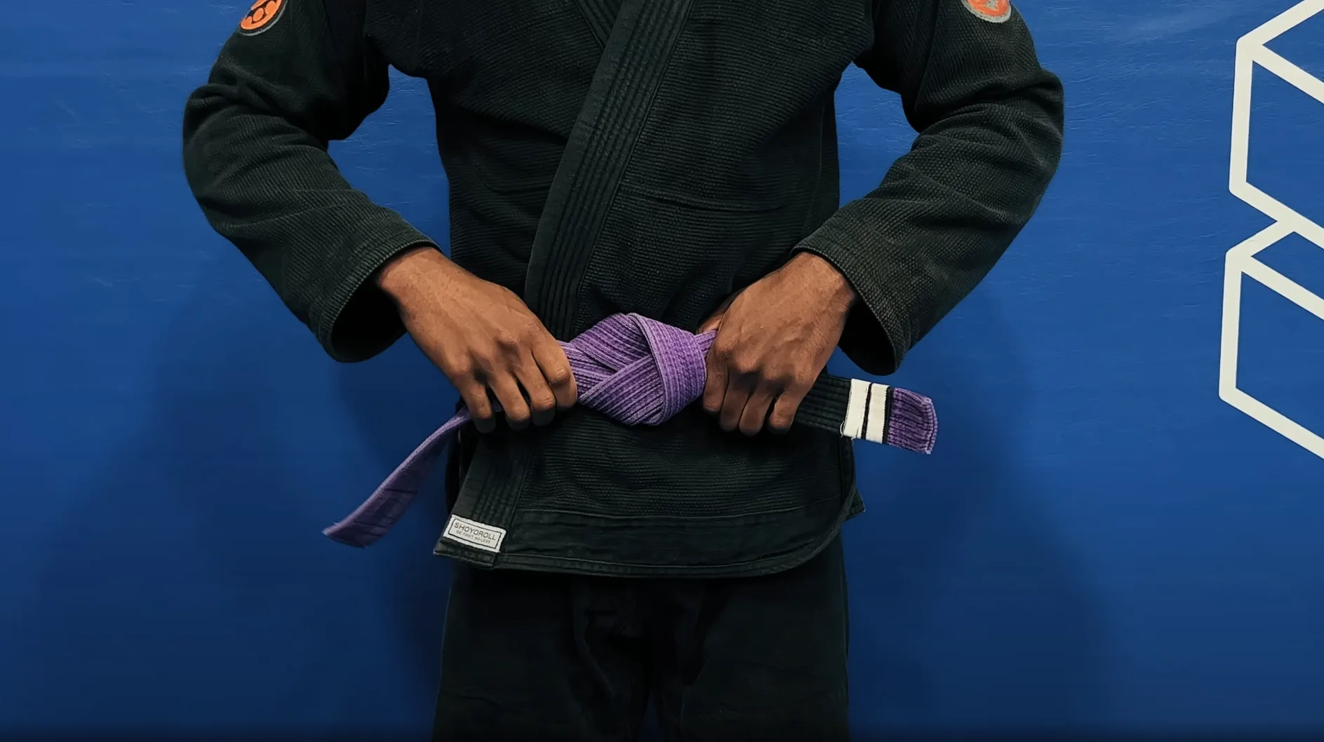 How to tie BJJ Belt